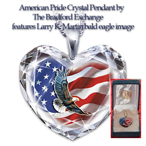 American Pride Eagle Pendant by The Bradford Exchange